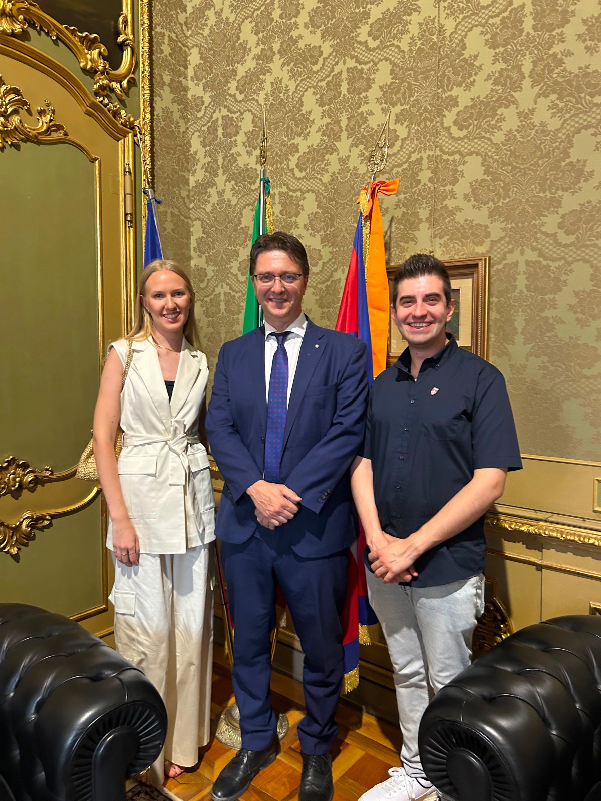 IL SALSASIO RICEVUTO DAL PRESIDENTE DEL CONSIGLIO&nbsp;REGIONALE